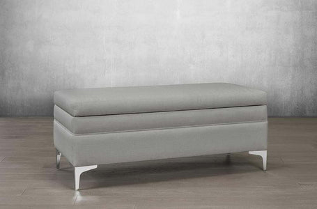 Bonded Leather Storage Bench - DirectBed