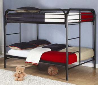 Black Metal Full Bunk Bed Full Bunk Bed - DirectBed