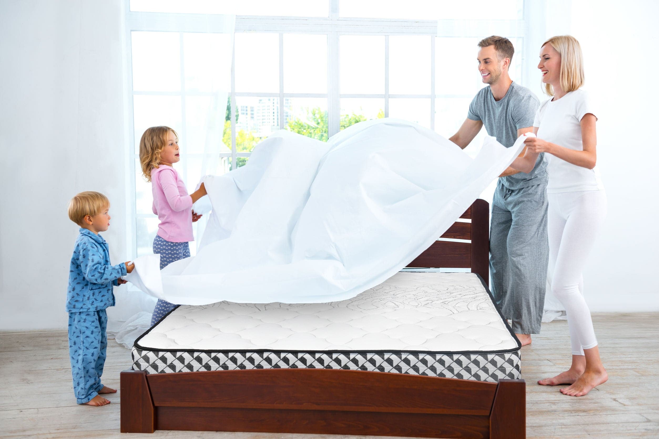 King Brandon Suite - 5.5" Quilted Orthopedic Foam Mattress - DirectBed
