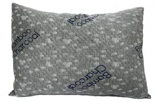 Set 2 Charcoal Bamboo Pillows - DirectBed | Mattress Stores Hamilton, Niagara Falls, St Catharines, Stoney Creek, Burlington, Oakville, Ancaster