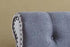 Grey Fabric Bed with Nailhead Queen Bed - DirectBed