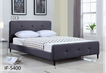 Grey Fabric Stylish Bed - DirectBed