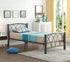 Grey Metal Single Bed Single Bed - DirectBed