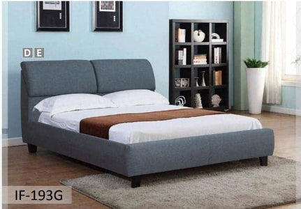 Grey Modern Fabric Bed - DirectBed