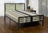 Gun Metal Bed Queen Bed - DirectBed