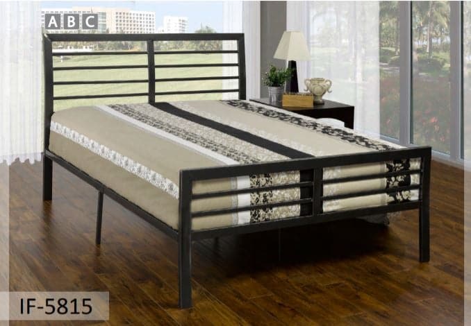 Gun Metal Bed - DirectBed | Mattress Stores Hamilton, Niagara Falls, St Catharines, Stoney Creek, Burlington, Oakville, Ancaster