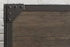 Wood Panel Bed with Steel Frame and Rivets - DirectBed