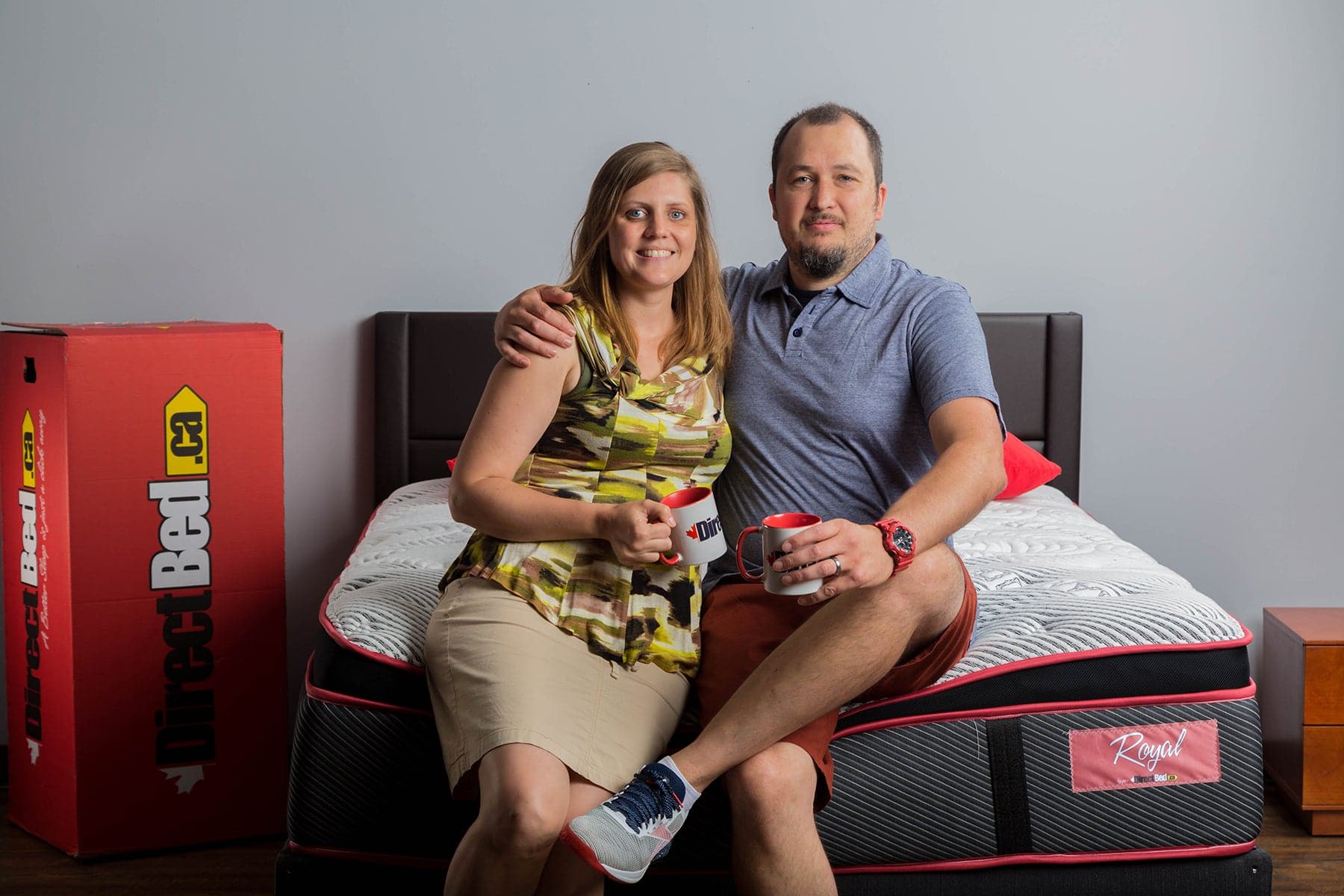 Double Royal Suite 16" Thick Nano Coil Pillow top with layer on layer technology - DirectBed | Mattress Stores Hamilton, Niagara Falls, St Catharines, Stoney Creek, Burlington, Oakville, Ancaster