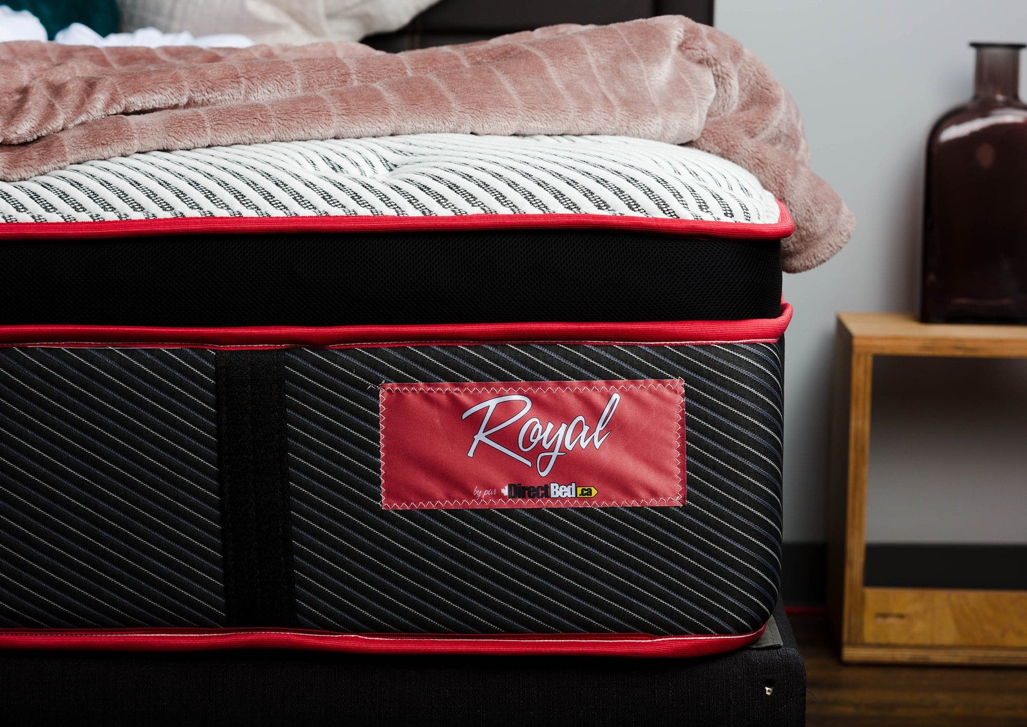 Double Royal Suite 16" Thick Nano Coil Pillow top with layer on layer technology - DirectBed | Mattress Stores Hamilton, Niagara Falls, St Catharines, Stoney Creek, Burlington, Oakville, Ancaster