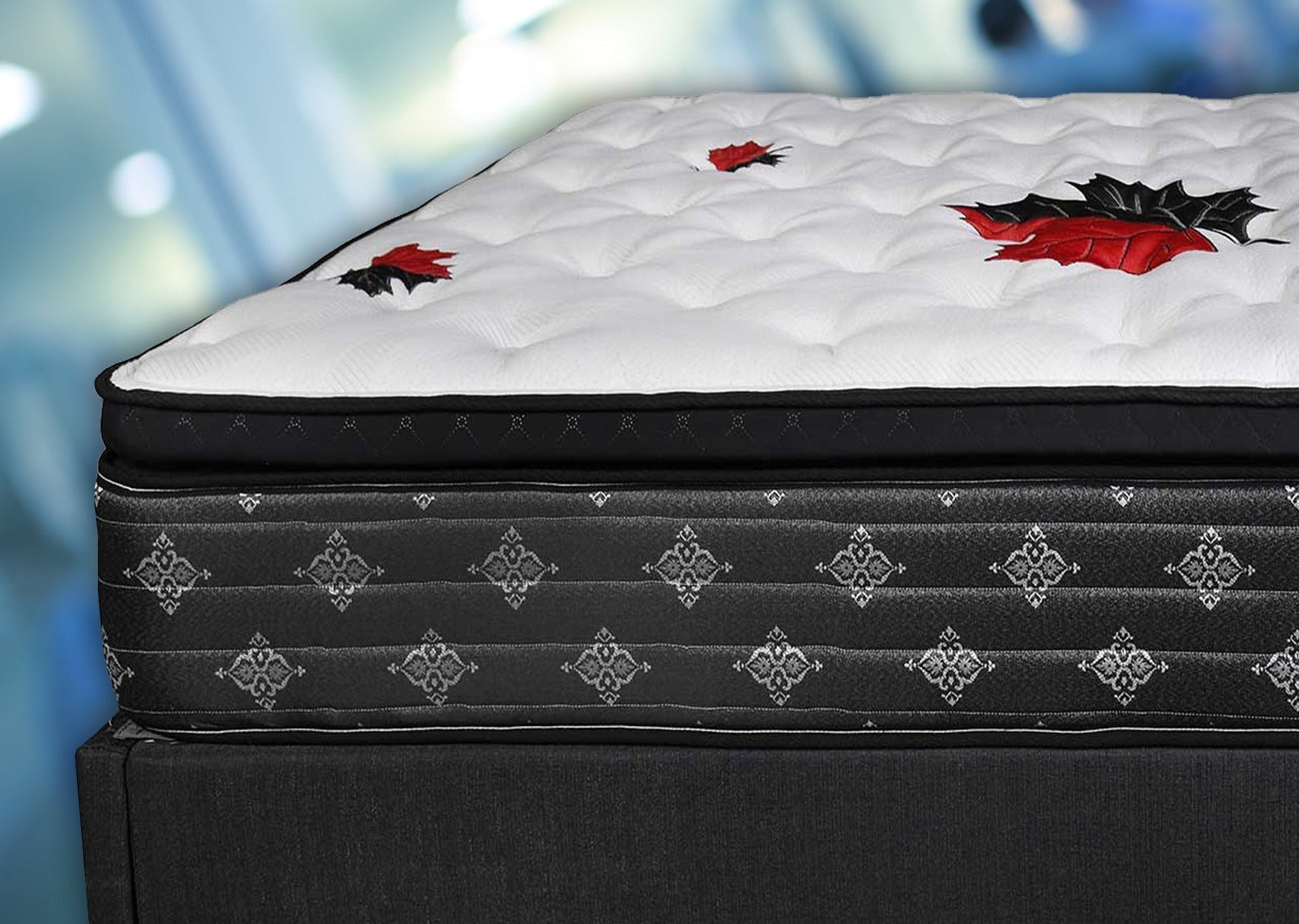 Queen Jasper Suite Mattress - 11" Thick Canadian Made Pillowtop Mattress - DirectBed | Mattress Stores Hamilton, Niagara Falls, St Catharines, Stoney Creek, Burlington, Oakville, Ancaster