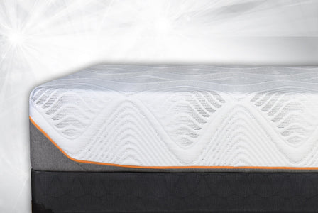 Aurora Plush 14" Thick Cooling Tempur-Style Memory Foam Mattress with Nano Coil - DirectBed