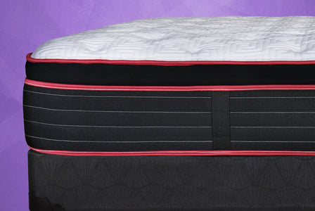 Majesty Suite 17" Thick Pocket Coil & Nano Coil Pillow Top Mattress with Latex - DirectBed