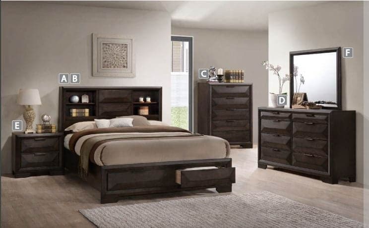 Laura Wood Bedroom Set - DirectBed