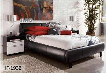 Modern Black PU Bed - DirectBed
