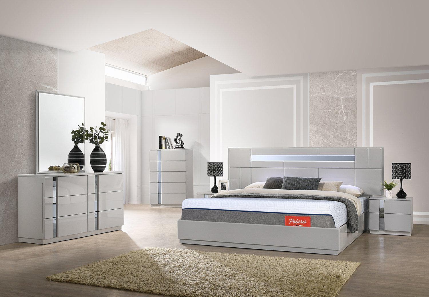 RV Short Queen Polaris Suite 13" Memory Foam Tempur Style Cooling Mattress with Medium Feel - DirectBed | Mattress Stores Hamilton, Niagara Falls, St Catharines, Stoney Creek, Burlington, Oakville, Ancaster