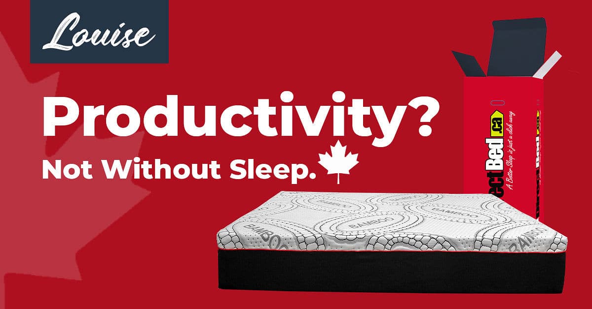 Queen Louise Suite - 11" Thick Canadian Made Mattress - DirectBed | Mattress Stores Hamilton, Niagara Falls, St Catharines, Stoney Creek, Burlington, Oakville, Ancaster