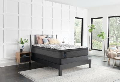 Sealy 16" Posturepedic Plus 1000 Series Euro Pillow Top Morisia Plush Mattress - DirectBed | Mattress Stores Hamilton, Niagara Falls, St Catharines, Stoney Creek, Burlington, Oakville, Ancaster