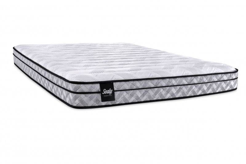 Sealy 9" Essentials Boxwood Foam Firm Euro Top Mattress - DirectBed | Mattress Stores Hamilton, Niagara Falls, St Catharines, Stoney Creek, Burlington, Oakville, Ancaster
