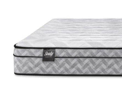 Sealy 12" Essentials Crosswick Eurotop Firm Foam Mattress Mattress - DirectBed