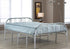 Silver Metal Folding Bed - DirectBed
