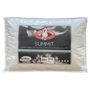 Summit Pillow with Feather Surround (1 Pillow) - DirectBed | Mattress Stores Hamilton, Niagara Falls, St Catharines, Stoney Creek, Burlington, Oakville, Ancaster