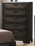 Emma Upholstered Fabric Bedroom Set Chest - DirectBed