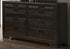 Emma Upholstered Fabric Bedroom Set Dresser and Mirror - DirectBed