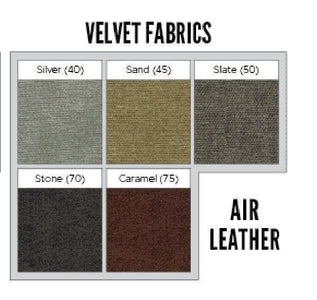 Velvet Fabric Headboard - DirectBed