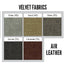Velvet Fabrics Storage Bench - DirectBed