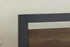 Wood Panel Bed With a Grey Steel Frame Headboard - DirectBed