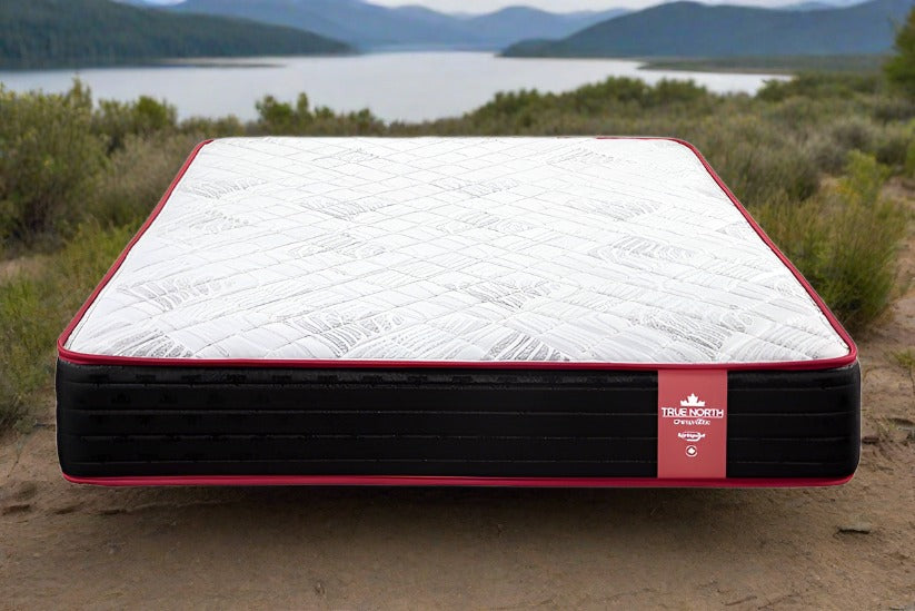 RV Short Queen Chiropractic Montebello 10.5" Pocket Coil Tight Top Firm Mattress